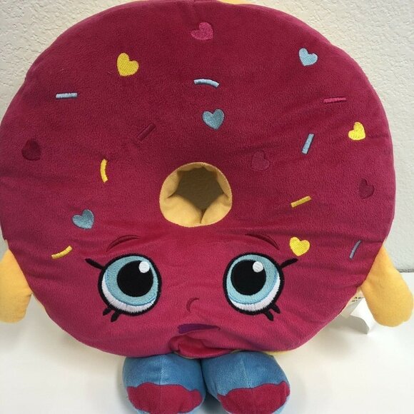 Shopkins Large 15" Toy Plush Pillow Toy USA Single Item (asst) - Picture 2 of 5
